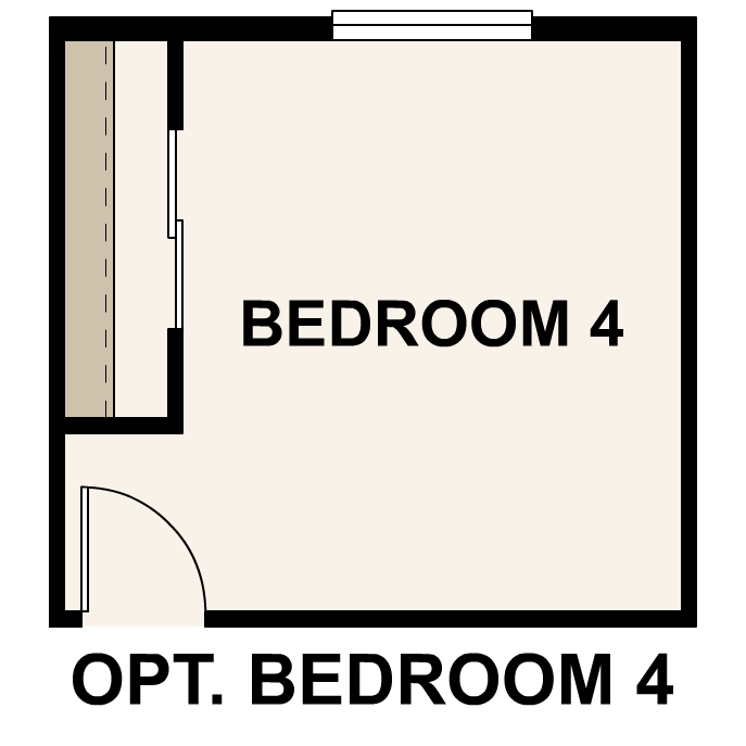 Diagram. Tahoe Floorplan, Upper Level Option