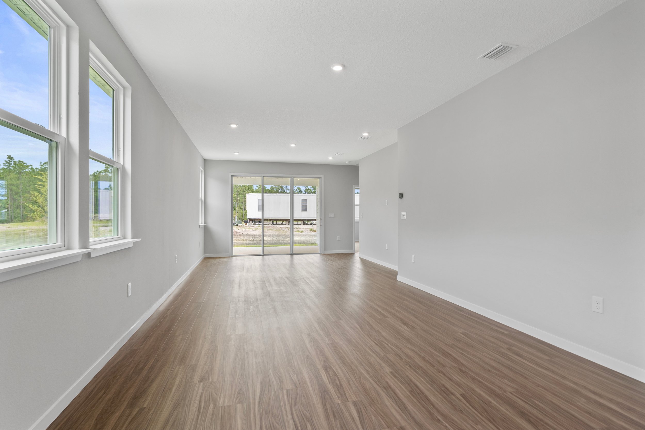 Captiva Floorplan Lot 59 Great Room Interior at Seminole Palms in Palm Coast