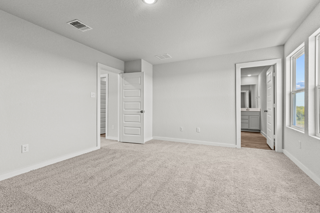 A room with white walls.