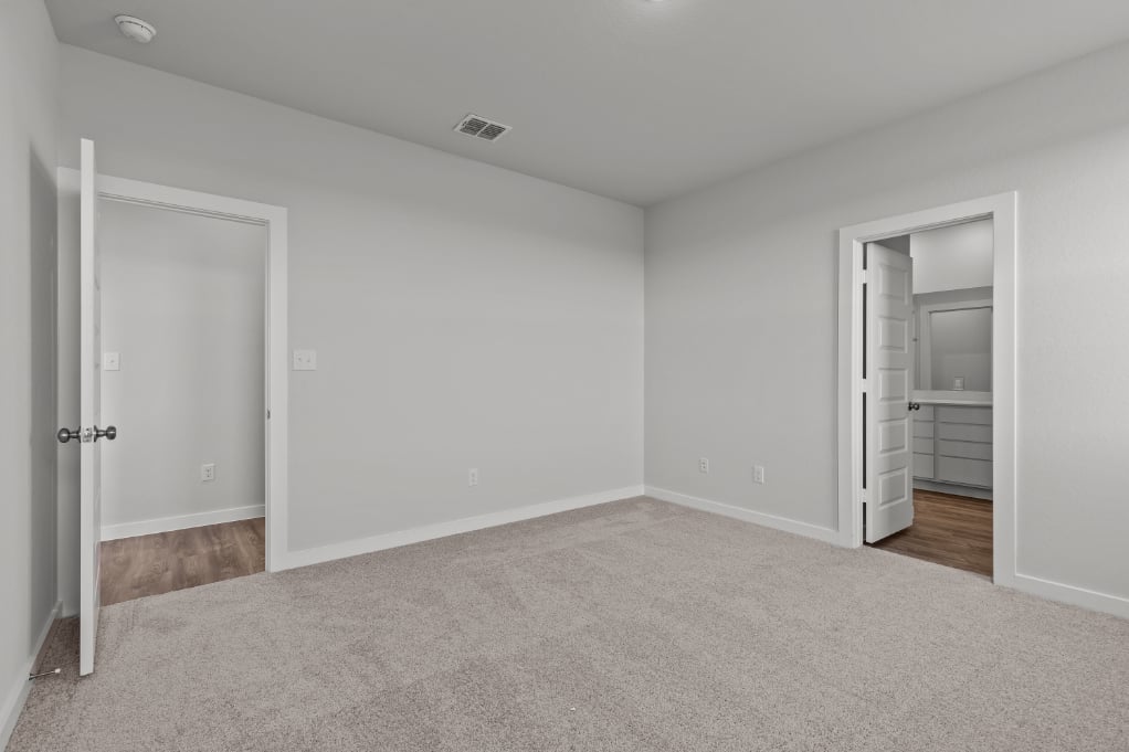 A room with white walls.